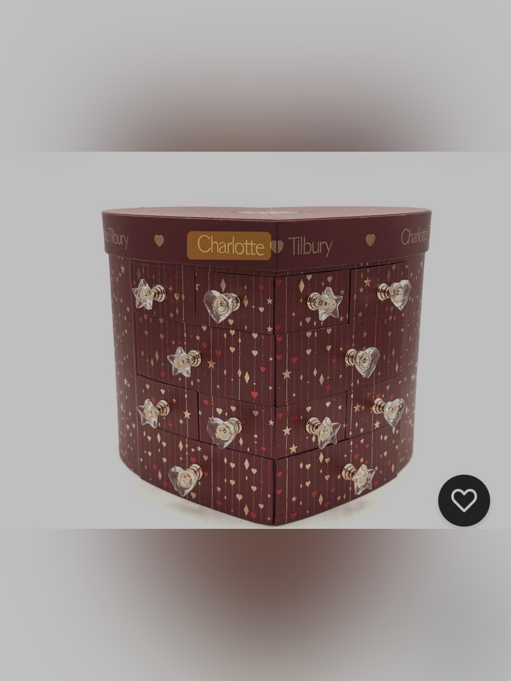 Charlotte Tilbury Beauty Advent Calendar / Vanity Chest/ NO PRODUCT INCLUDED